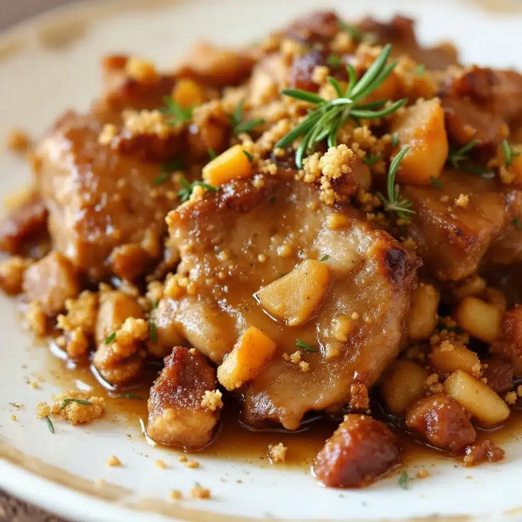 apple cider braised pork preparation steps