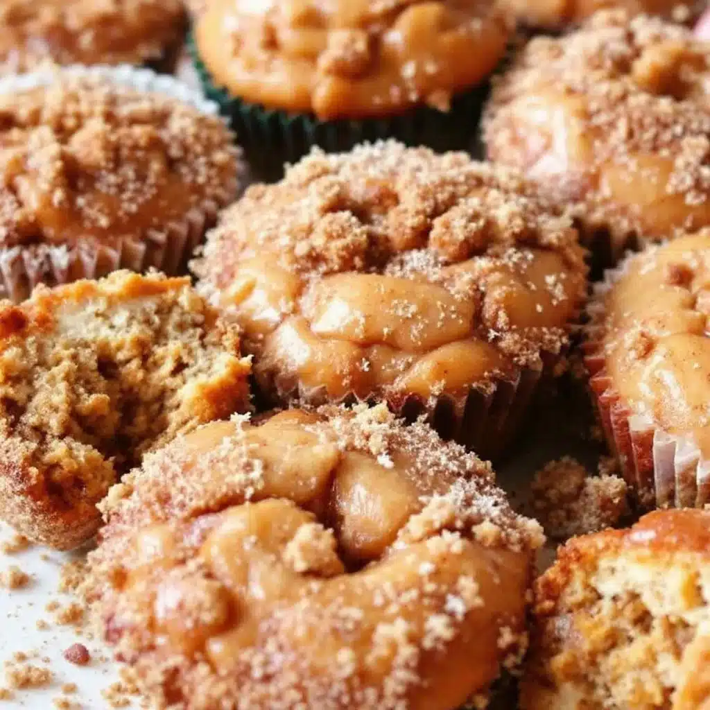 apple cider donut muffins - featured image