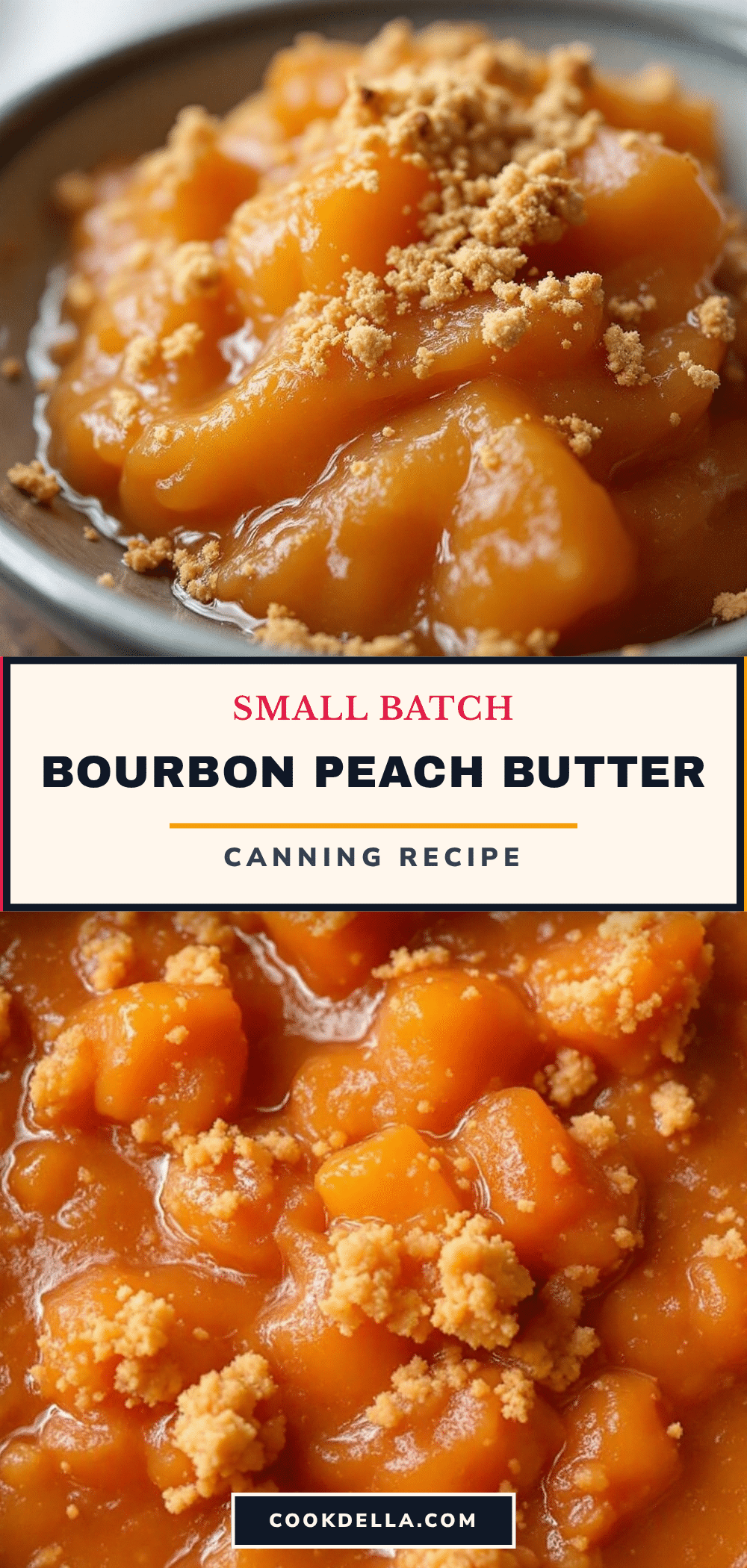 bourbon peach butter recipe