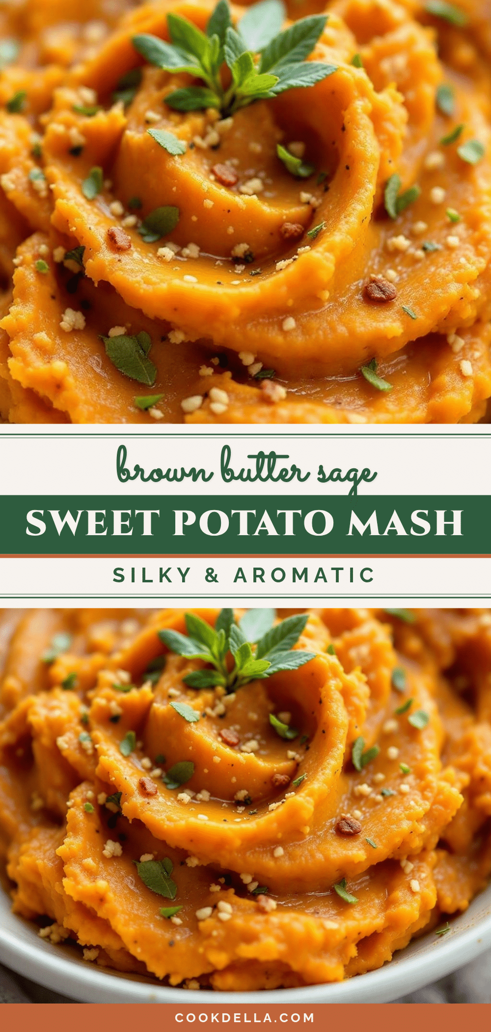 brown butter sage mashed sweet potatoes recipe