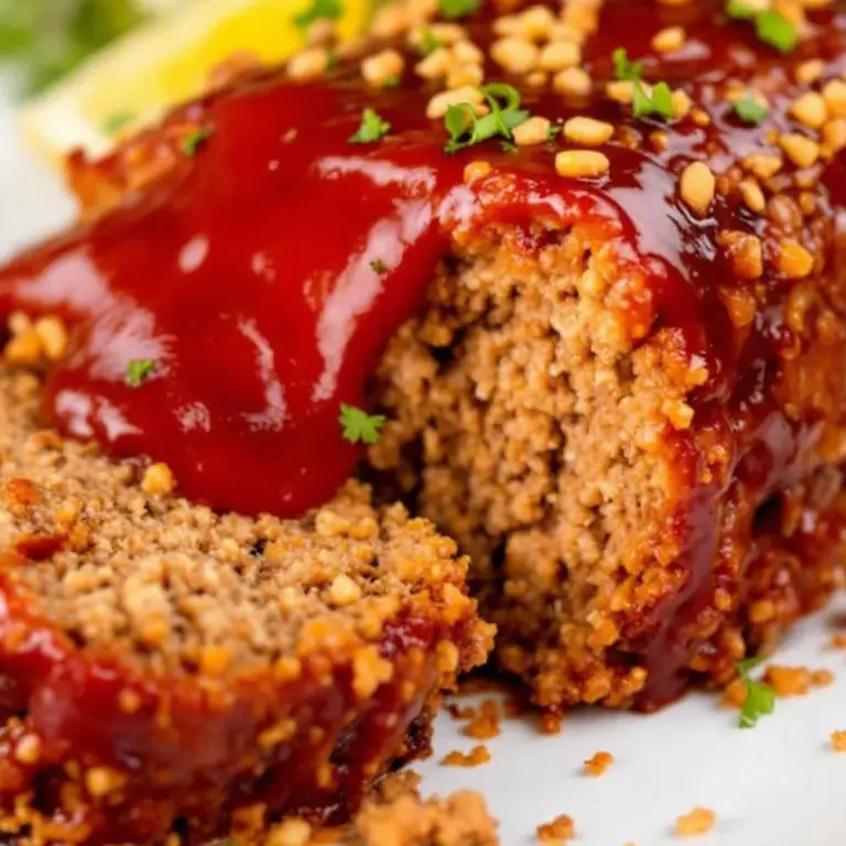 brown sugar glazed meatloaf - featured image