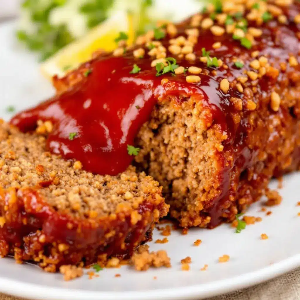 brown sugar glazed meatloaf preparation steps