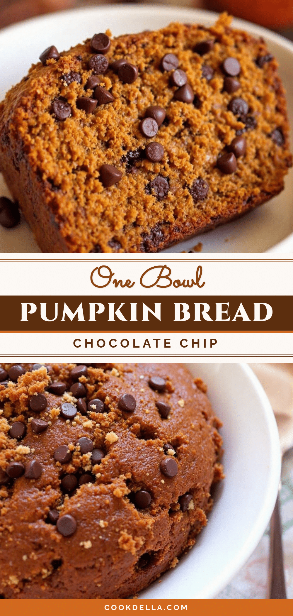 chocolate chip pumpkin bread recipe