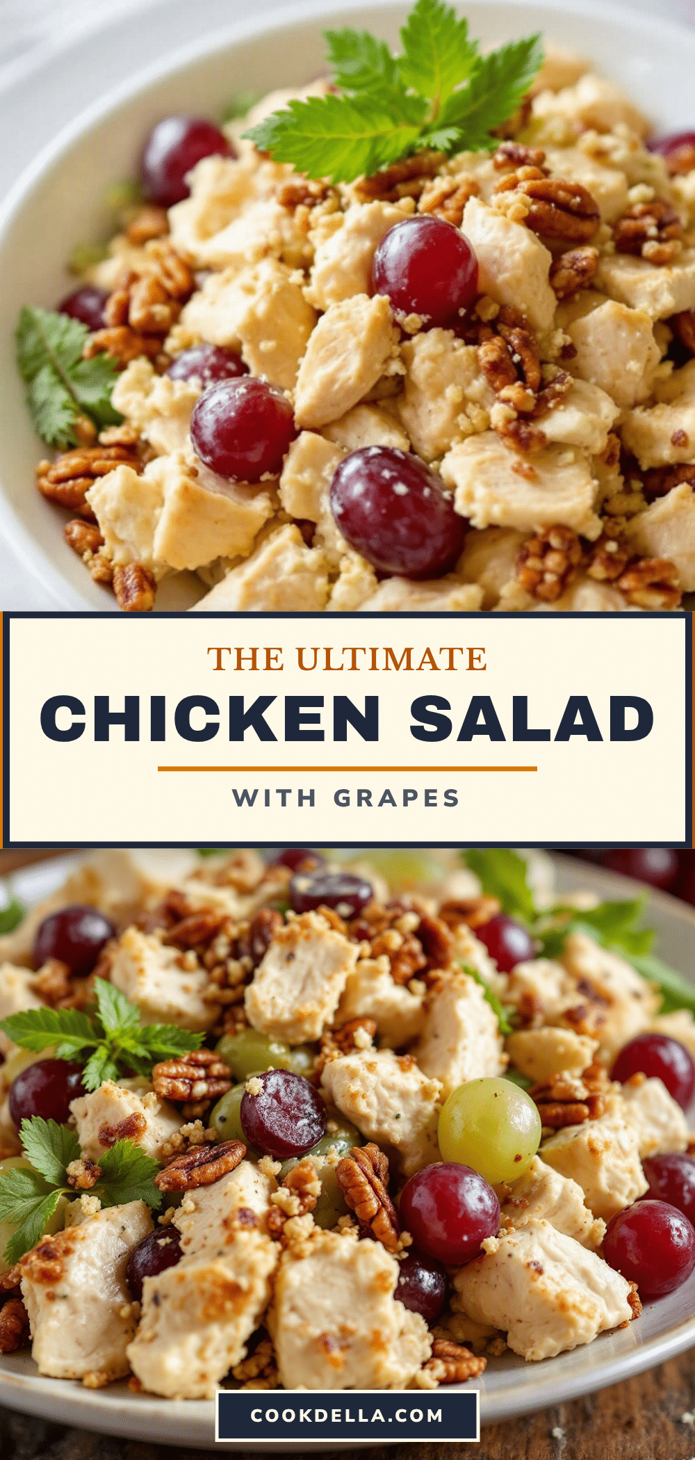 classic chicken salad with grapes and pecans recipe