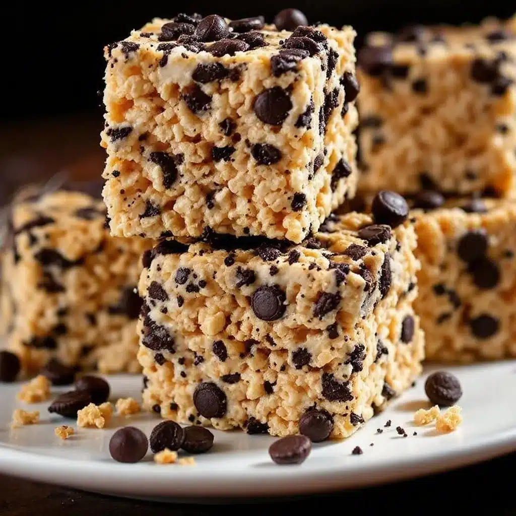 cookies and cream football rice krispie treats - featured image