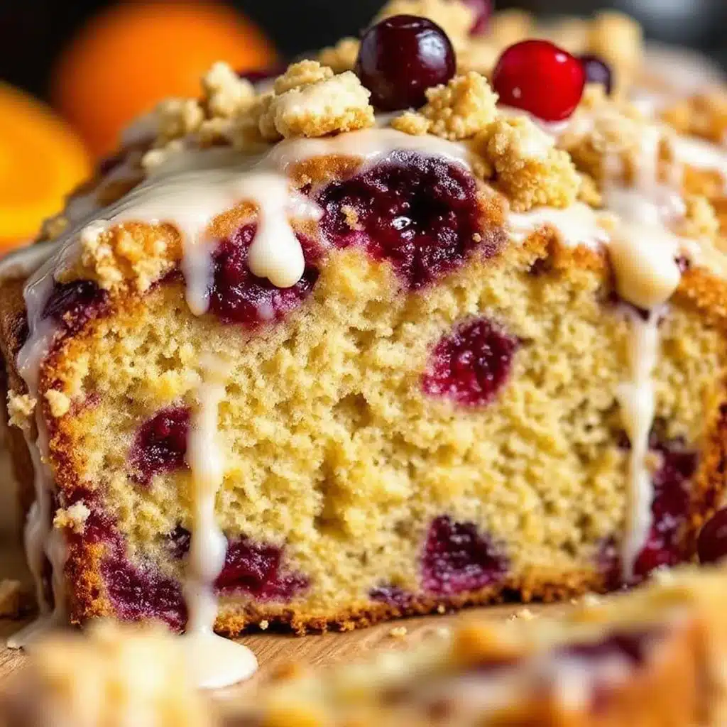 cranberry orange bread - featured image