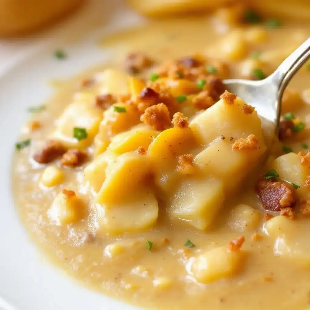creamy crockpot cheeseburger potato soup preparation steps