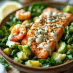 crispy lemon rosemary salmon - featured image