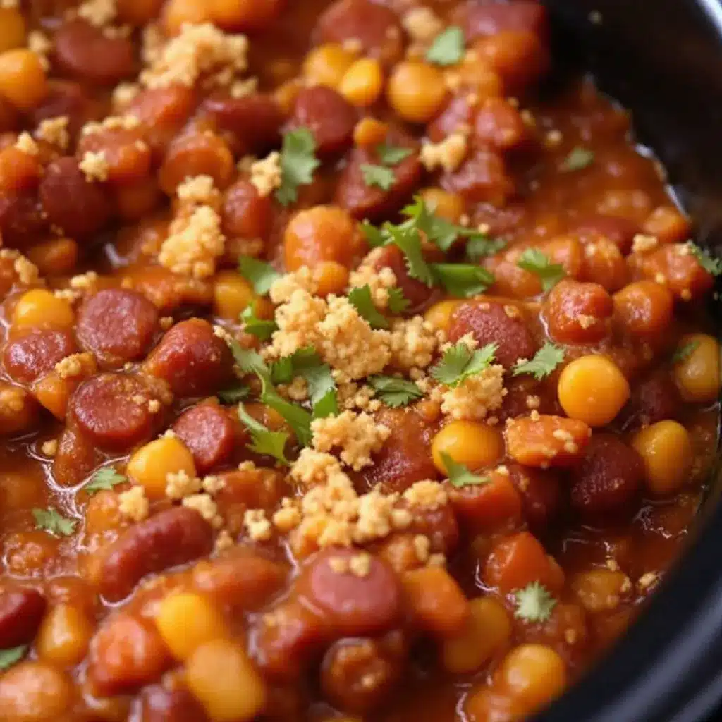 crockpot pumpkin chili preparation steps