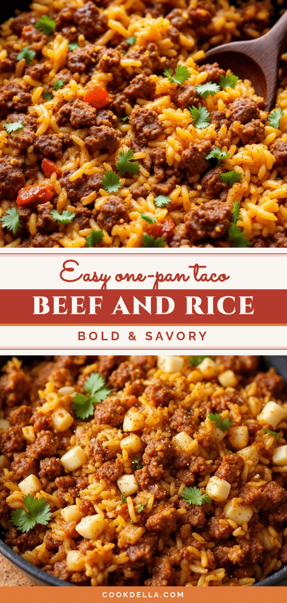 easy ground beef and rice skillet recipe