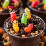 Easy Halloween Dirt Cups - featured image