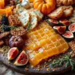 fall harvest charcuterie board - featured image