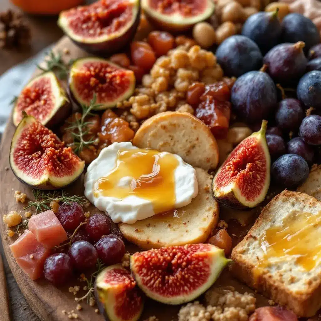 fall harvest charcuterie board preparation steps