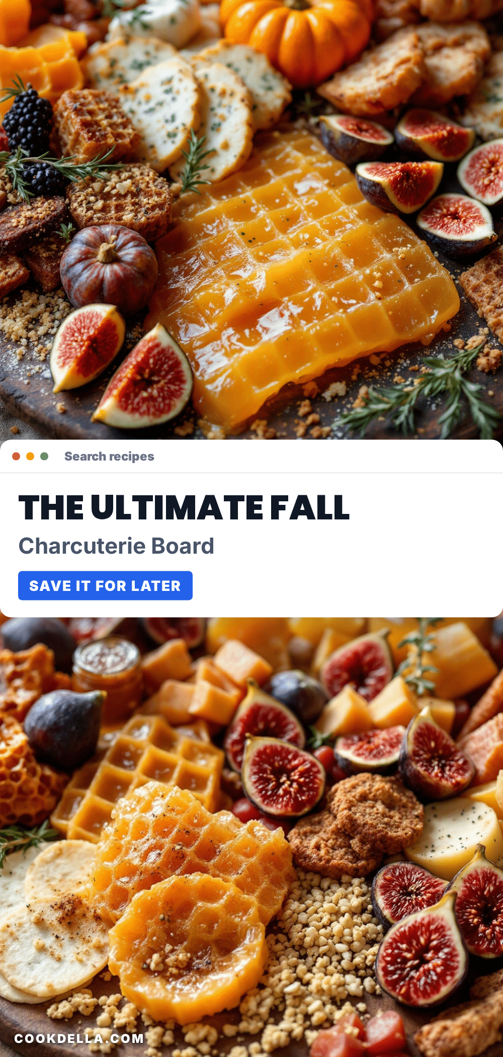 fall harvest charcuterie board recipe