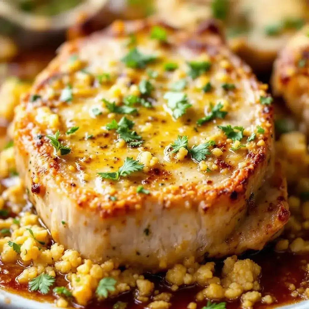 garlic butter baked pork chops preparation steps