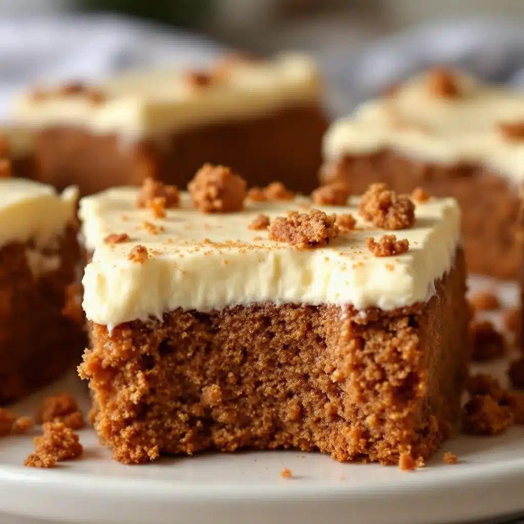 gingerbread cheesecake bars preparation steps