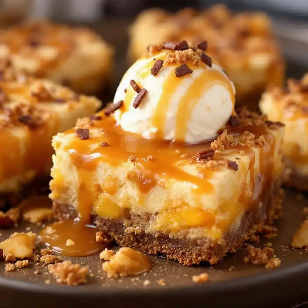 grilled peach bourbon caramel sundae bar preparation steps