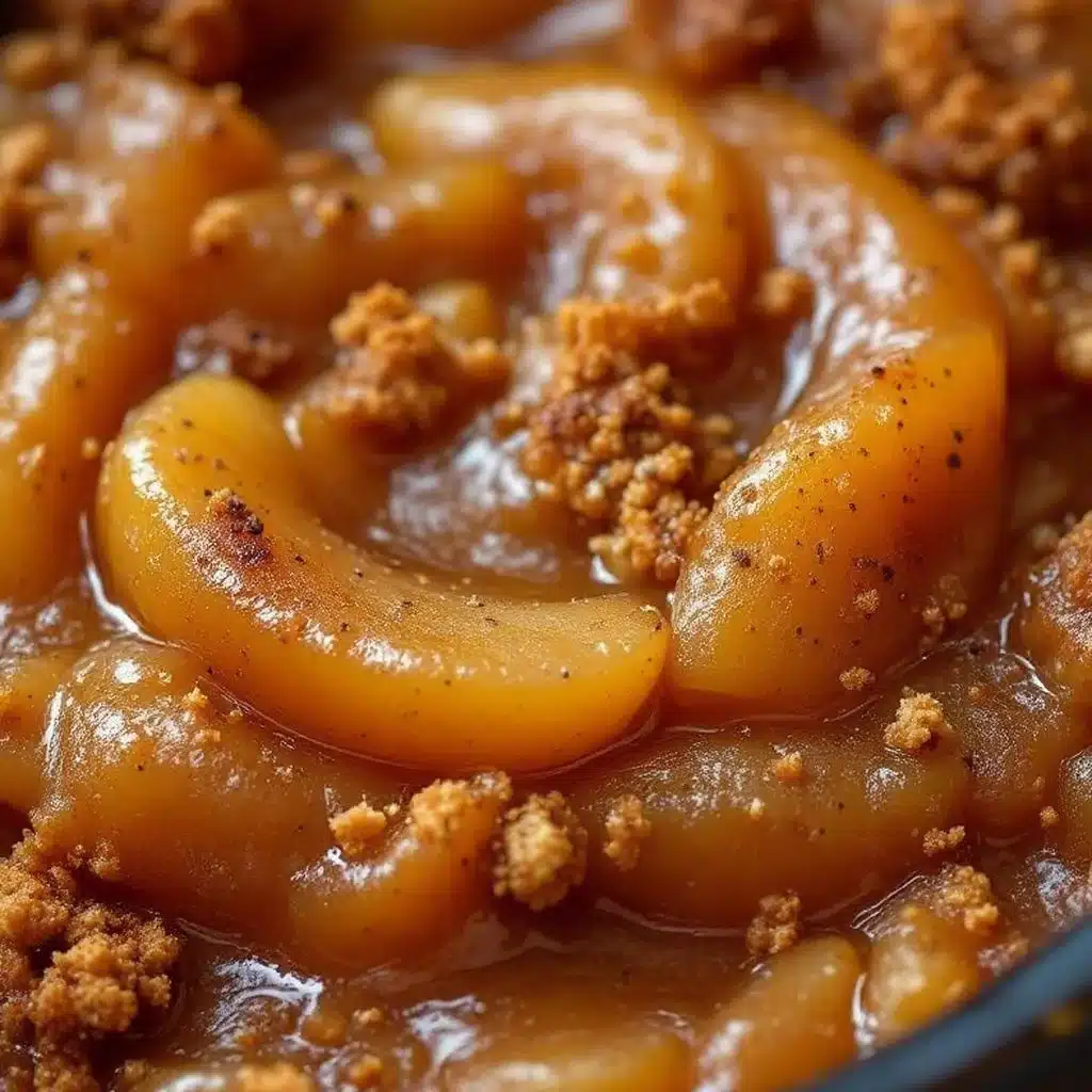 homemade crockpot apple butter - featured image