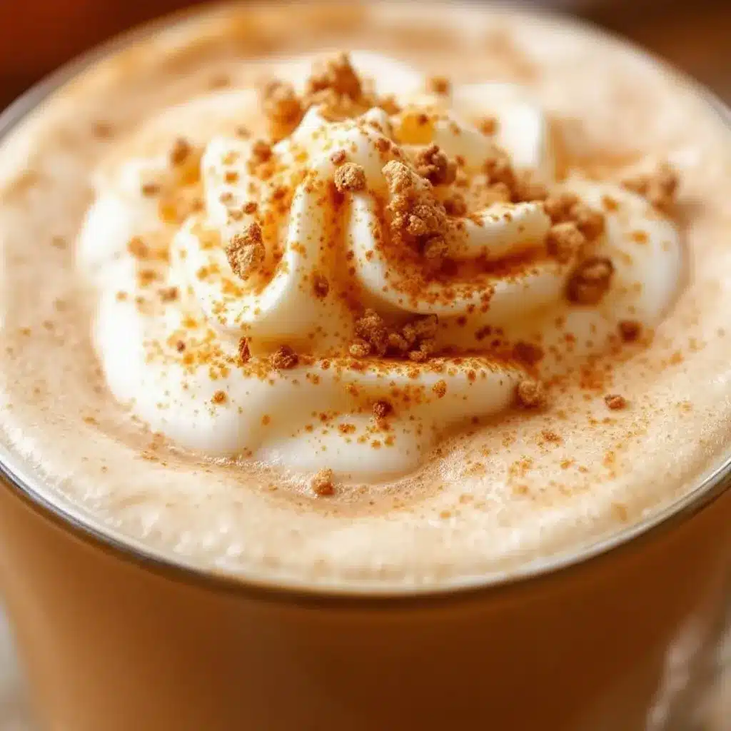 homemade pumpkin spice latte preparation steps