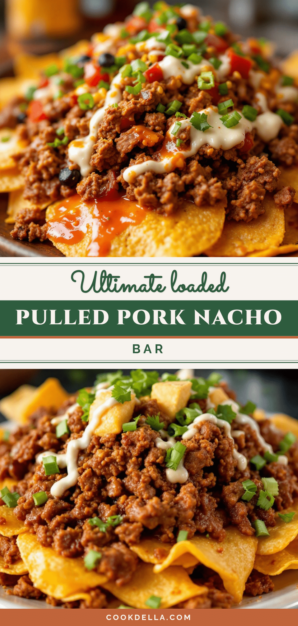 loaded pulled pork nacho bar recipe