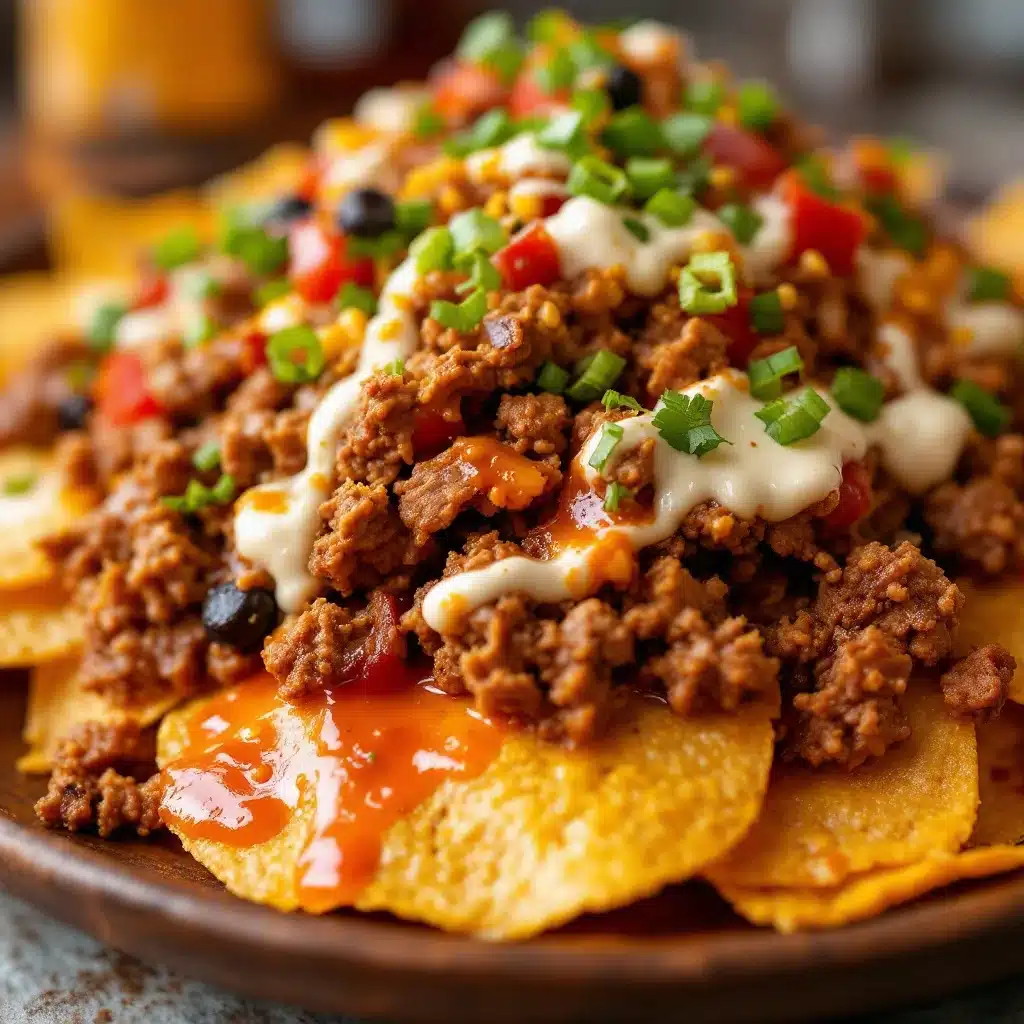 loaded pulled pork nacho bar - featured image
