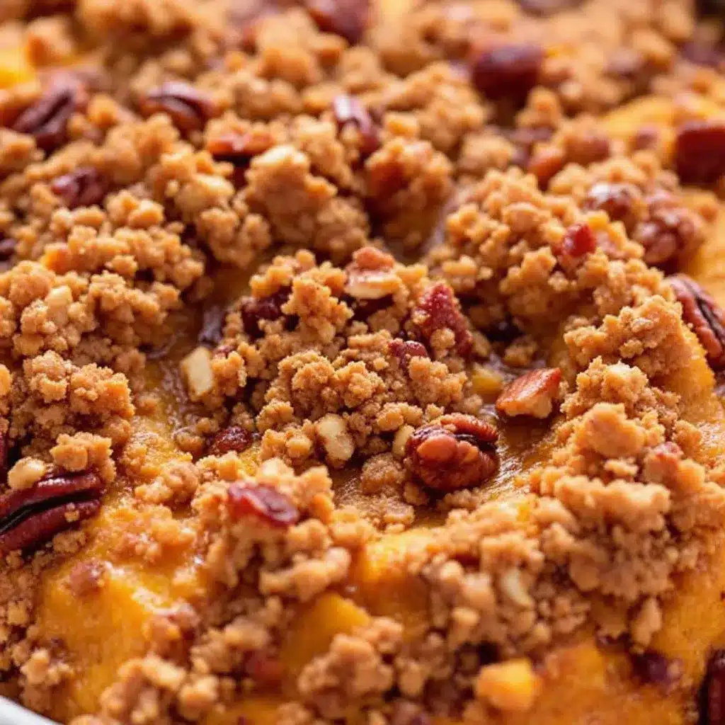 maple pumpkin dump cake preparation steps