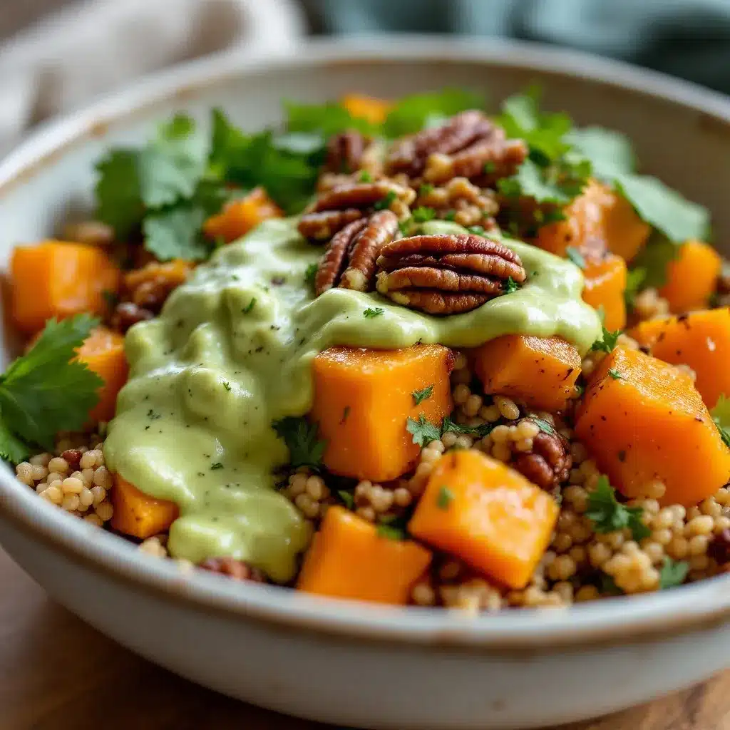 maple roasted butternut squash with candied pecans preparation steps