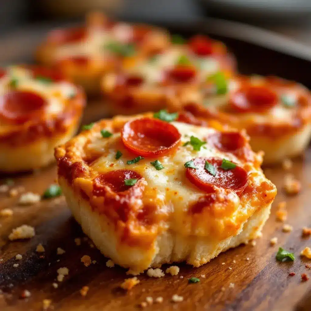 mini pepperoni pizza bites preparation steps