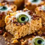 Monster Eyeball Rice Krispie Treats - featured image