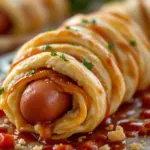 mummy hot dogs with puff pastry - featured image
