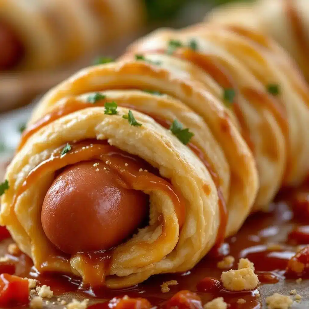 mummy hot dogs with puff pastry - featured image