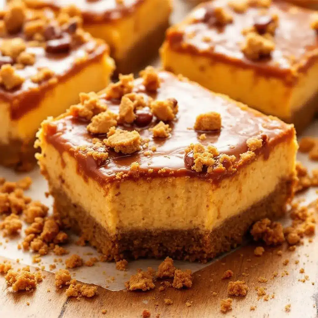 no-bake pumpkin cheesecake bars preparation steps