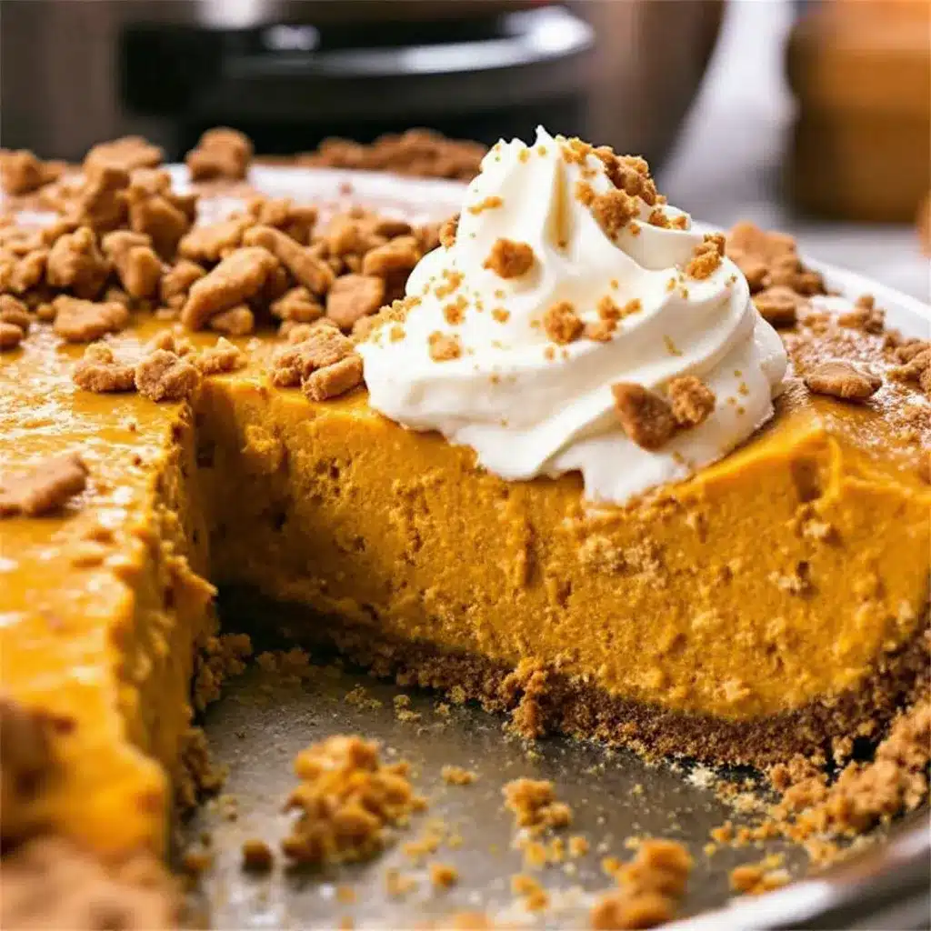 no-bake pumpkin pie preparation steps
