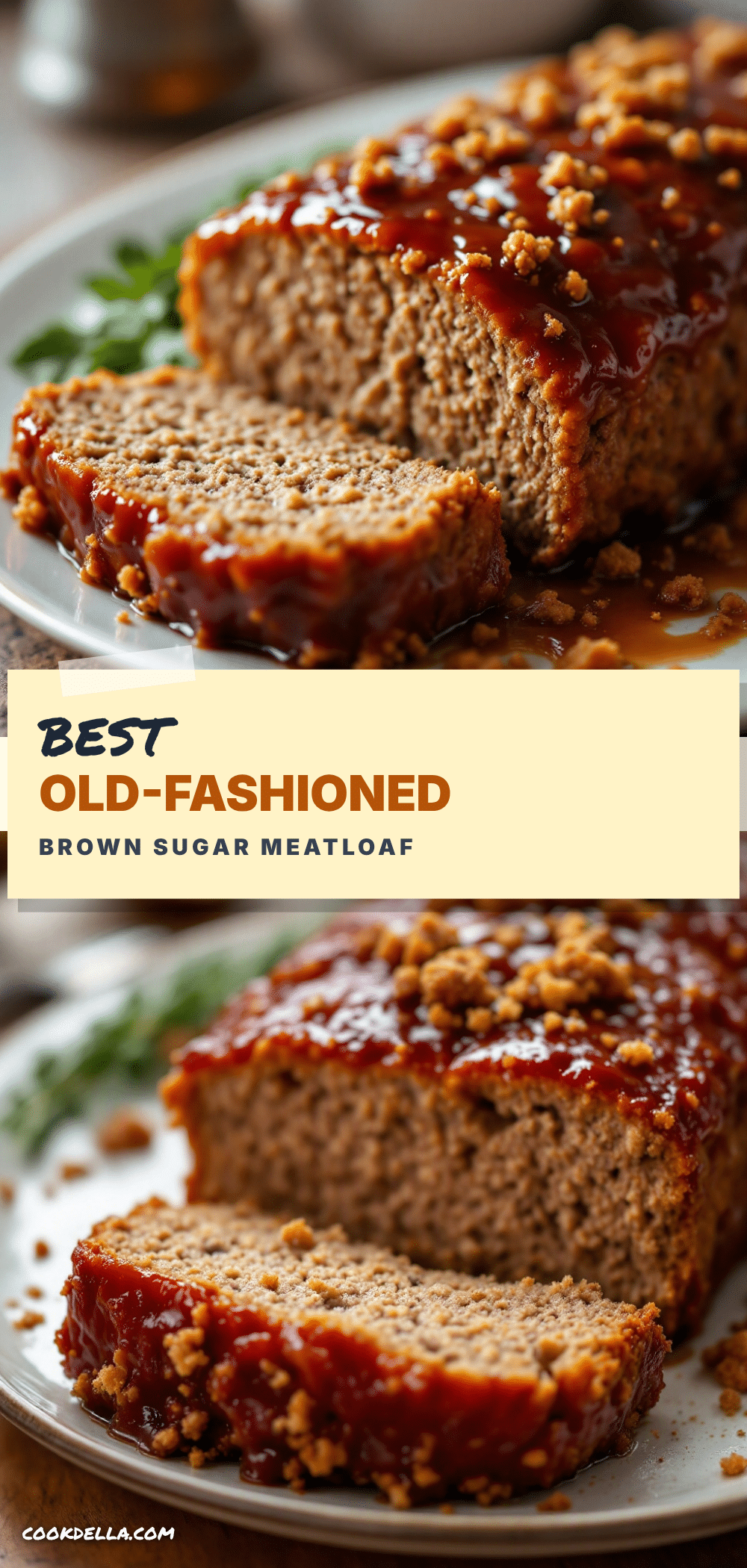 old-fashioned meatloaf with brown sugar glaze recipe