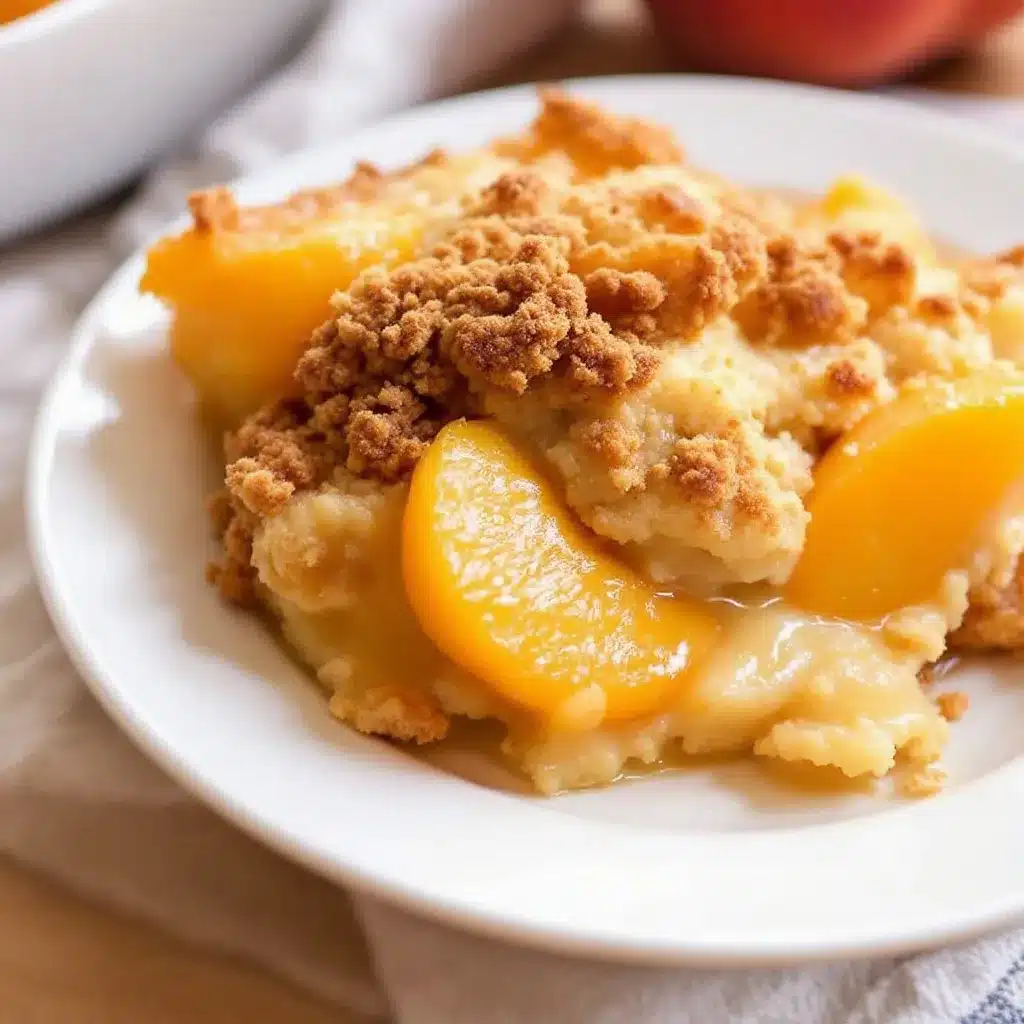 peach cobbler for two preparation steps