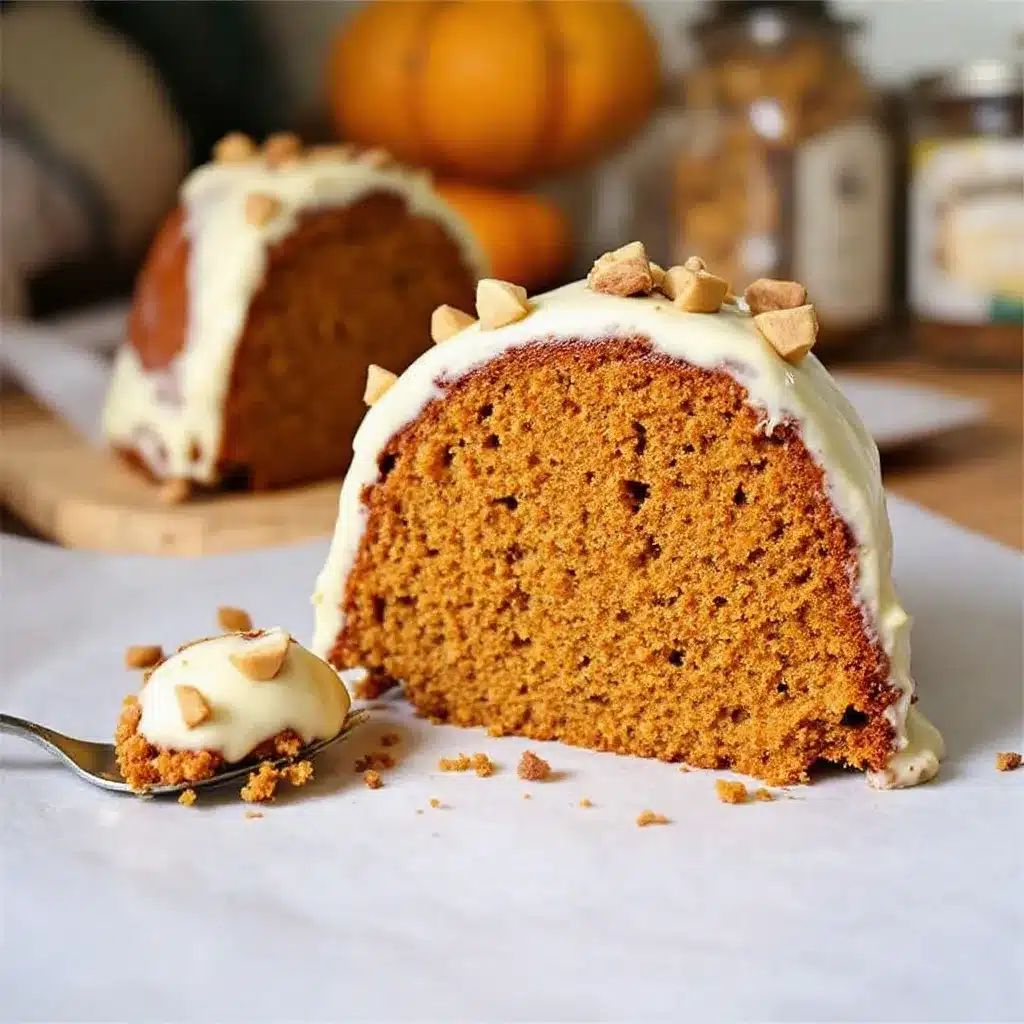 pumpkin bundt cake preparation steps