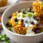 pumpkin chocolate chip baked oatmeal cups - featured image