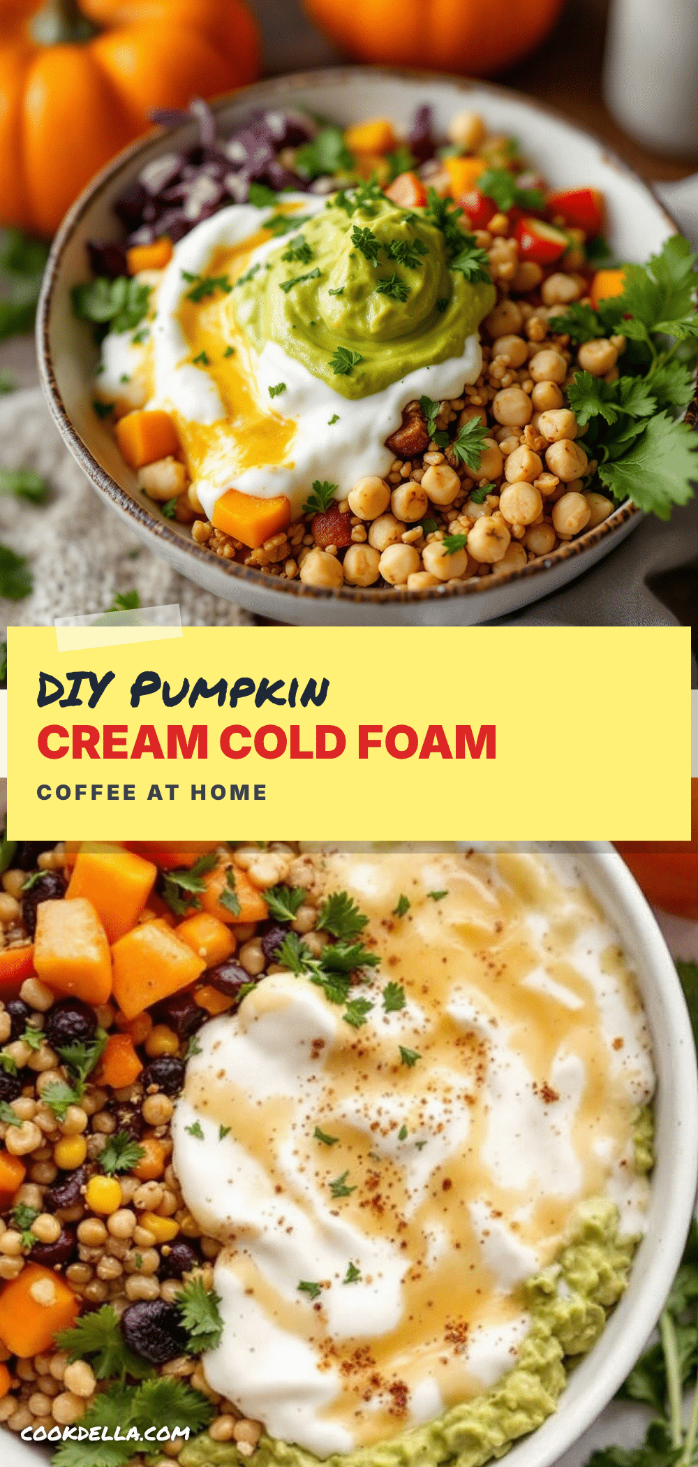 pumpkin cream cold foam coffee recipe