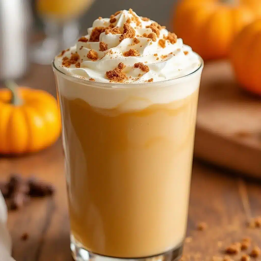 pumpkin cream cold foam iced coffee - featured image
