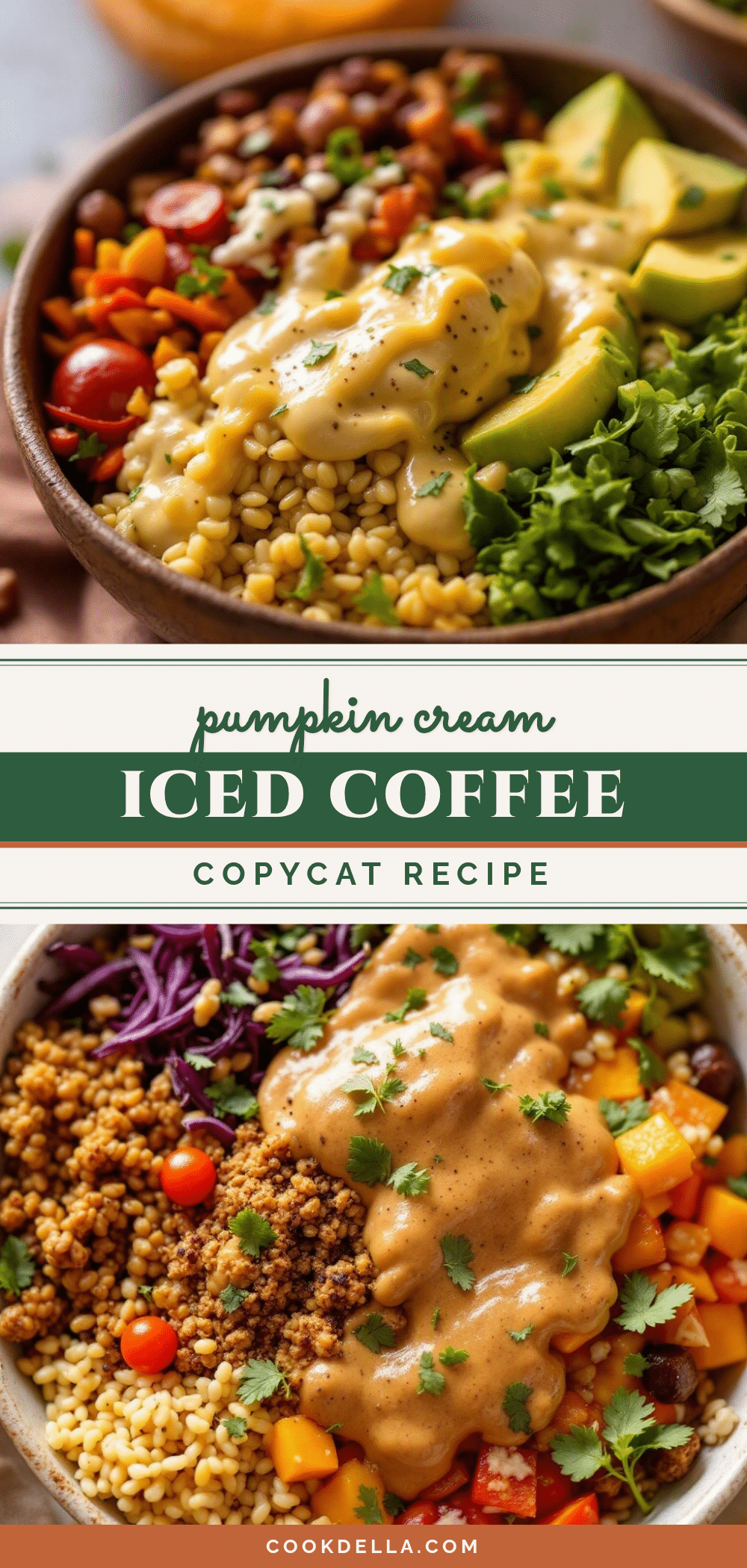pumpkin cream cold foam iced coffee recipe