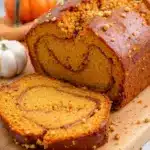 pumpkin sourdough discard bread - featured image
