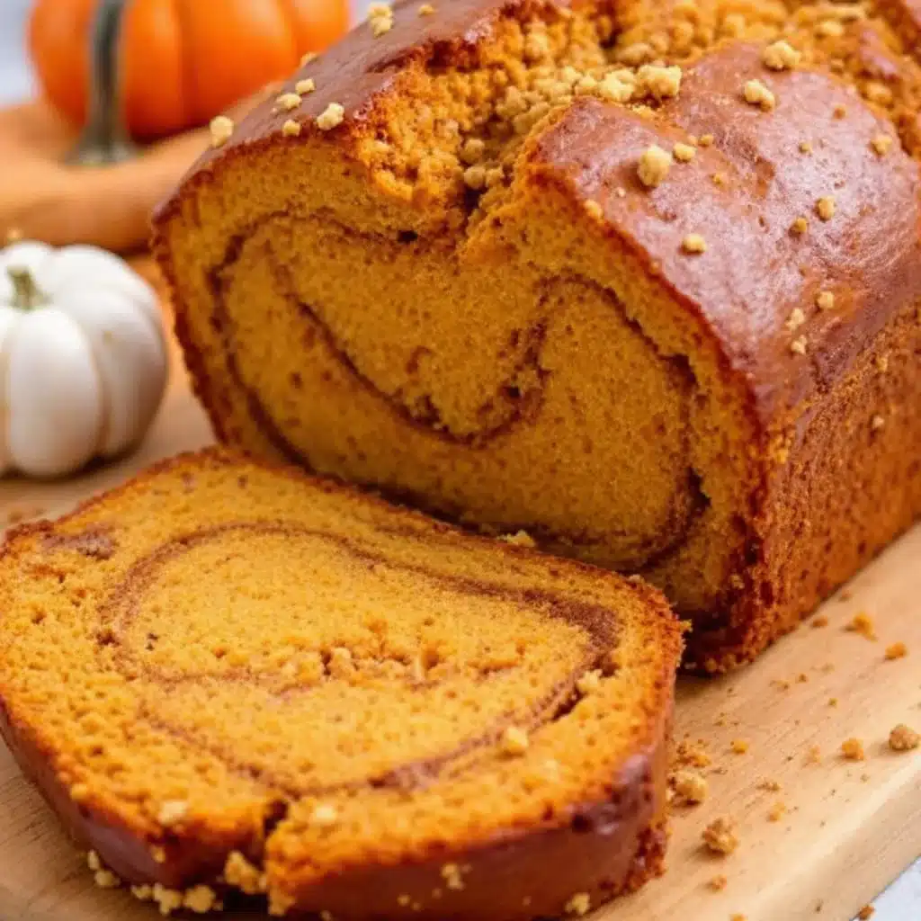 pumpkin sourdough discard bread - featured image