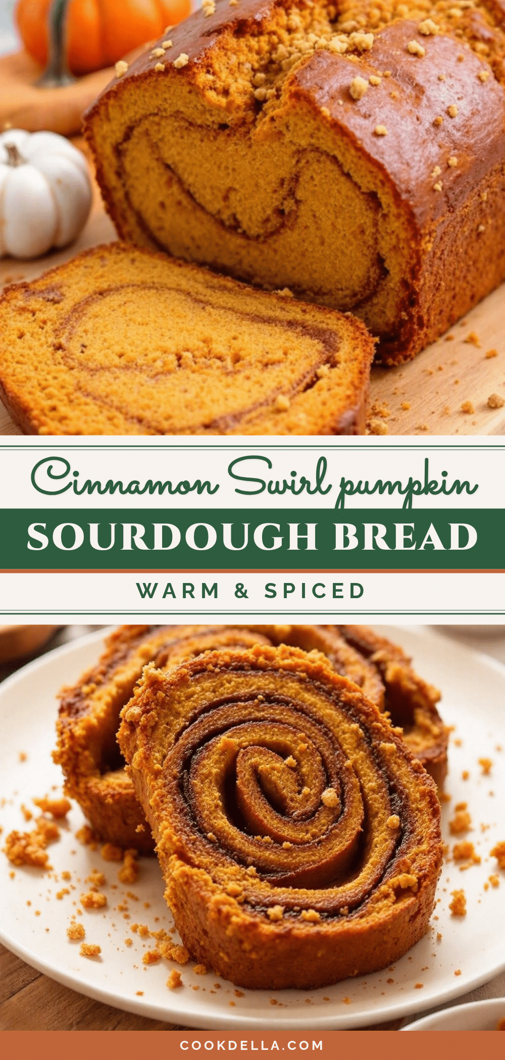 pumpkin sourdough discard bread recipe