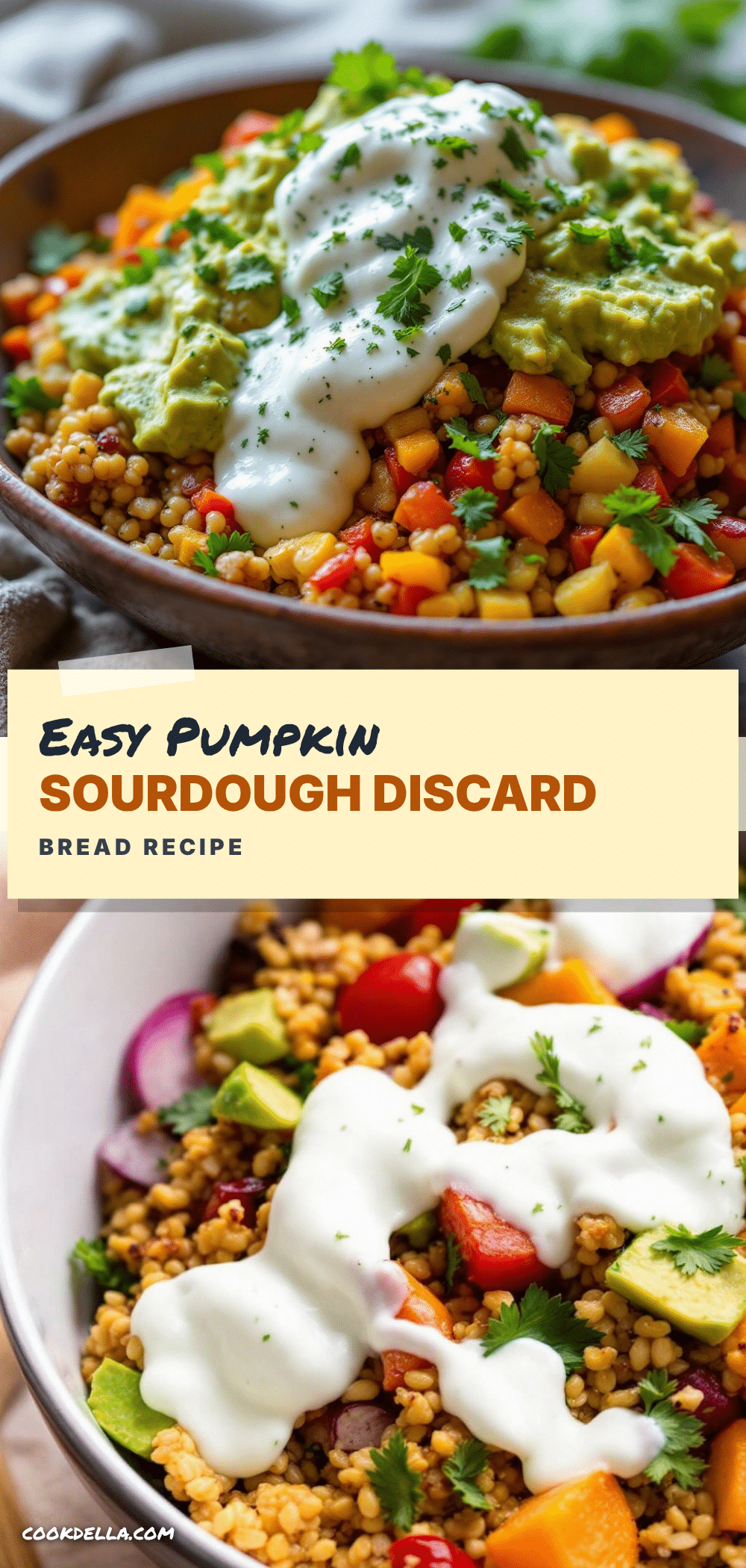 pumpkin sourdough discard bread recipe