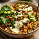 quinoa and kale power bowl - featured image