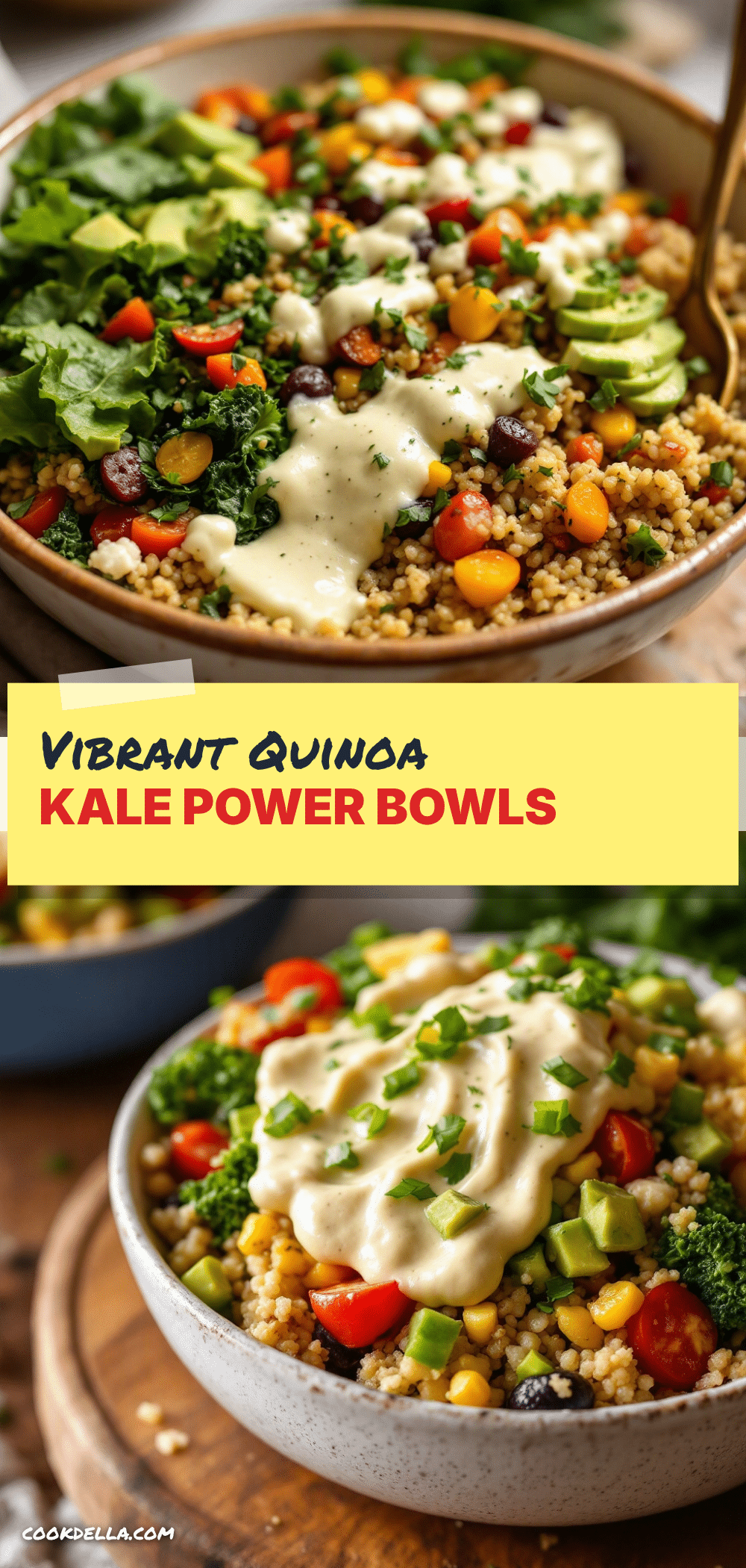 quinoa and kale power bowl recipe