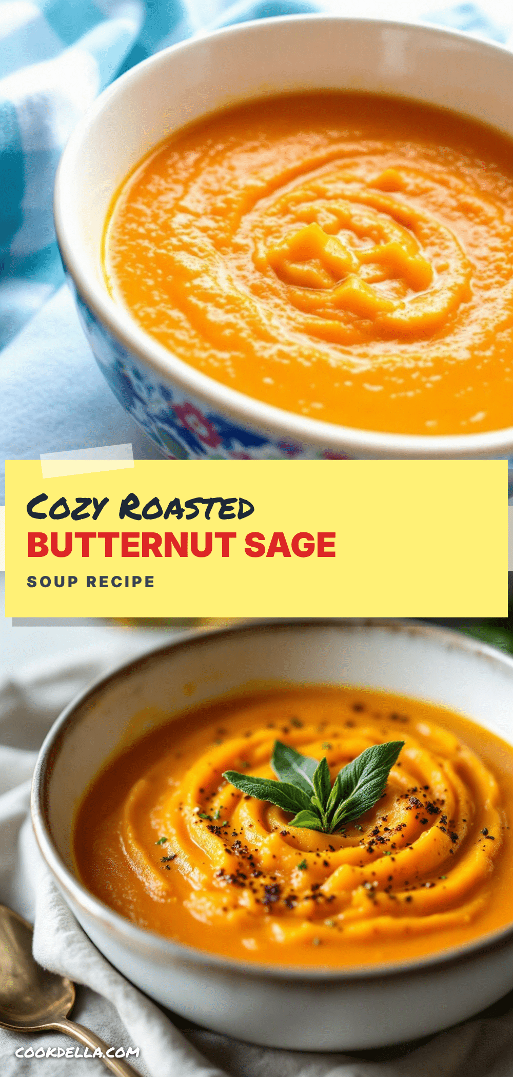 roasted butternut squash soup recipe