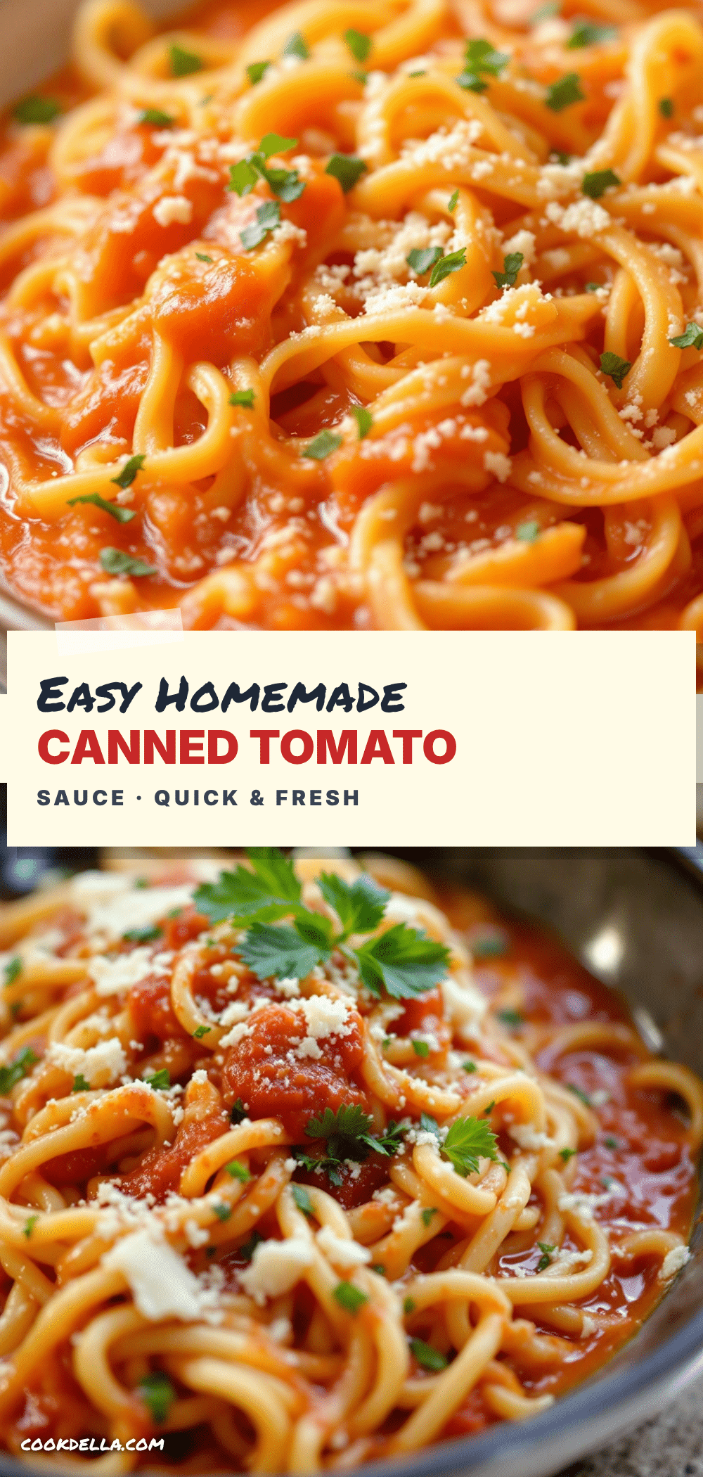 small-batch canned tomato sauce recipe