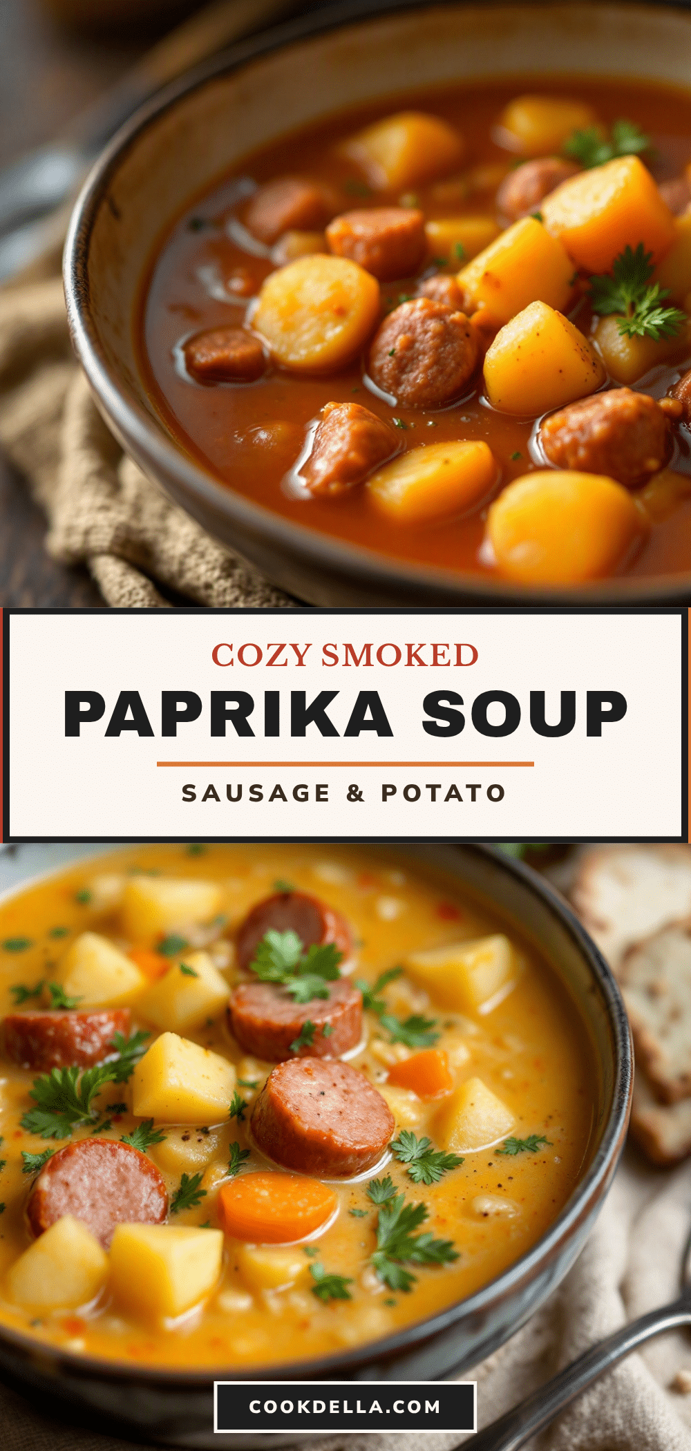 smoked paprika sausage and potato soup recipe