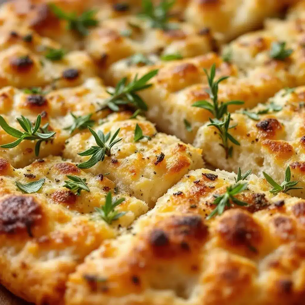 Sourdough discard focaccia with rosemary - featured image